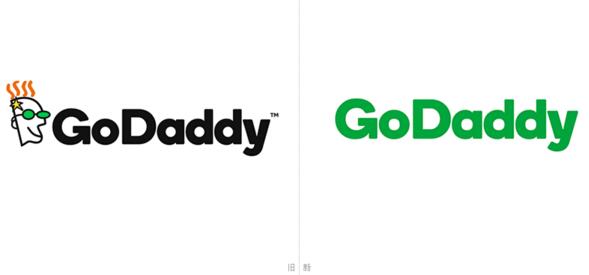 GoDaddy更换全新Logo