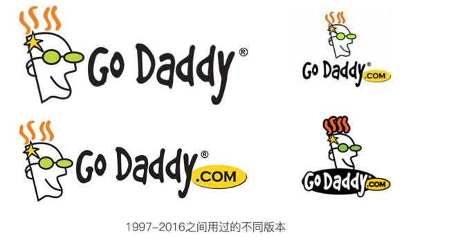 GoDaddy更换全新Logo