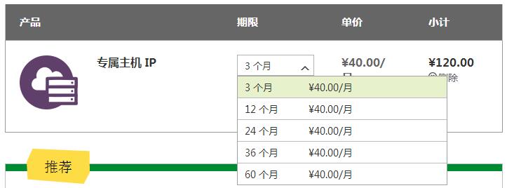 GoDaddy独立IP